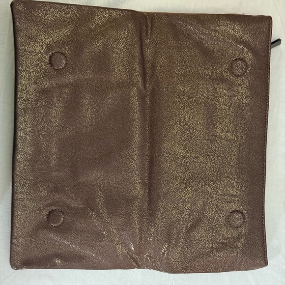 BCBGeneration Lola Brown Clutch with Rhinestone Accents - Picture 4 of 9